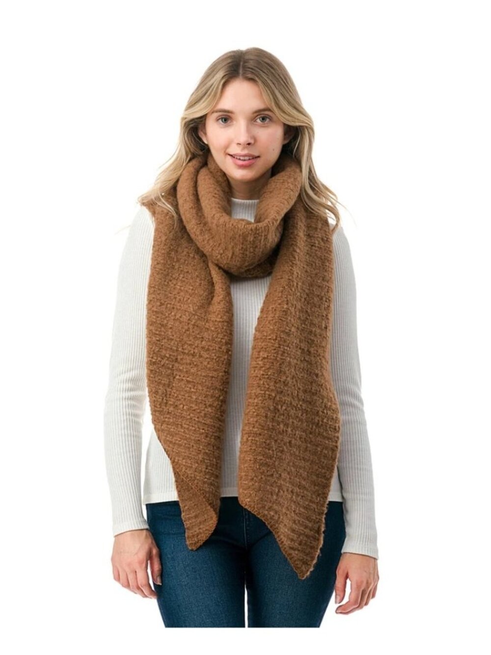 NWT Marcus Adler The Ashey Scarf Cinnamon Size One Size